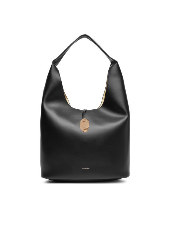 Calvin Klein Jeans Calvin Klein Jeans Τσάντα Stone Lock Slouchy Large Shoulde LV04K3149G Μαύρο