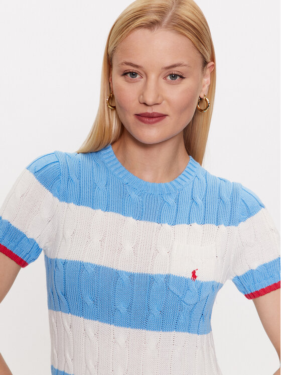 Polo Ralph Lauren Polo Ralph Lauren Πουλόβερ 211913765002 Μπλε Regular Fit