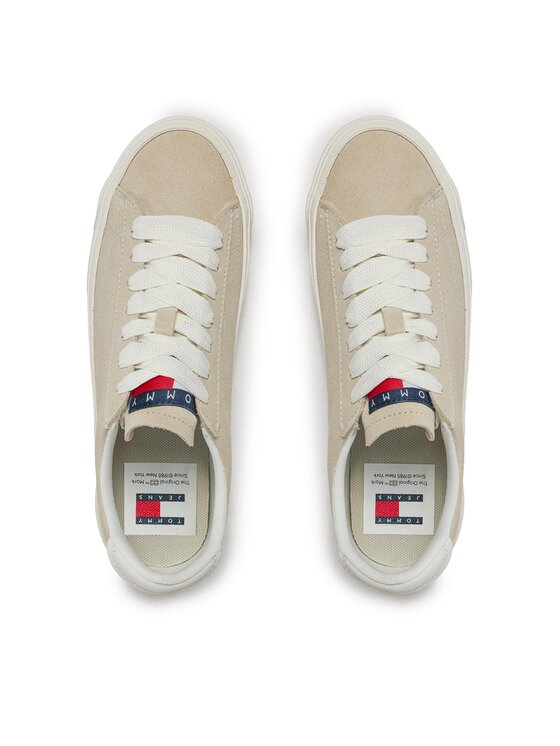 Tommy Jeans Tommy Jeans Sneakers Tjw Vulc Flatform Suede Sneaker EN0EN02519 Beige