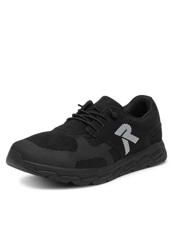 Rieker Rieker Sneakersy 09100-00 Czarny