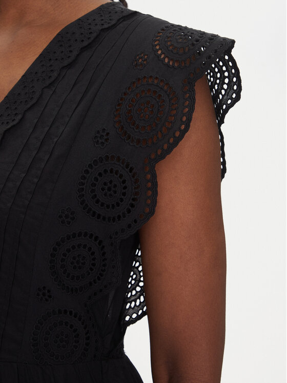 JDY JDY Φόρεμα καλοκαιρινό Sara 15350748 Μαύρο Regular Fit