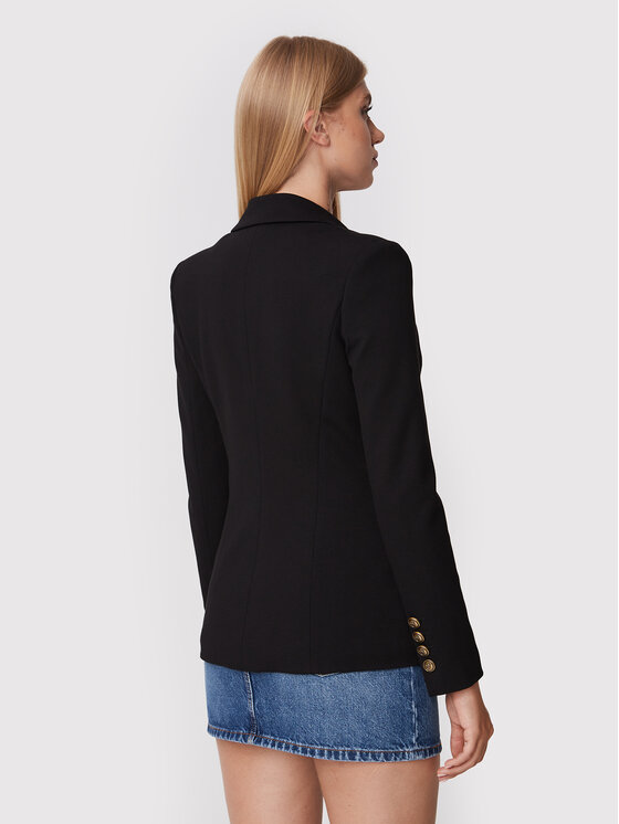 PINKO Pinko Marynarka Signum 1G17VN 1739 Czarny Regular Fit
