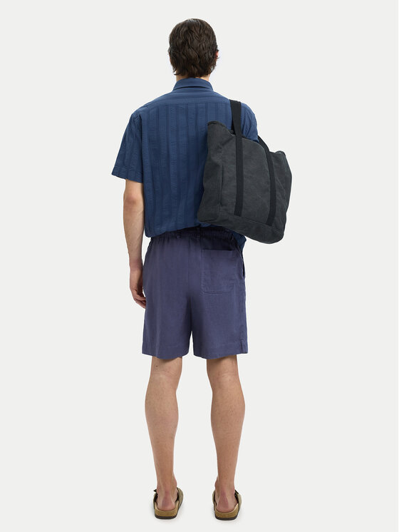 Selected Homme Selected Homme Stoffshorts 16097541 Violett Loose Fit