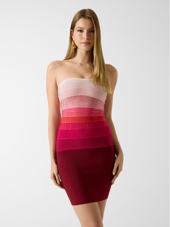 Marciano Guess Marciano Guess Sukienka codzienna 181474 Czerwony Classic Fit