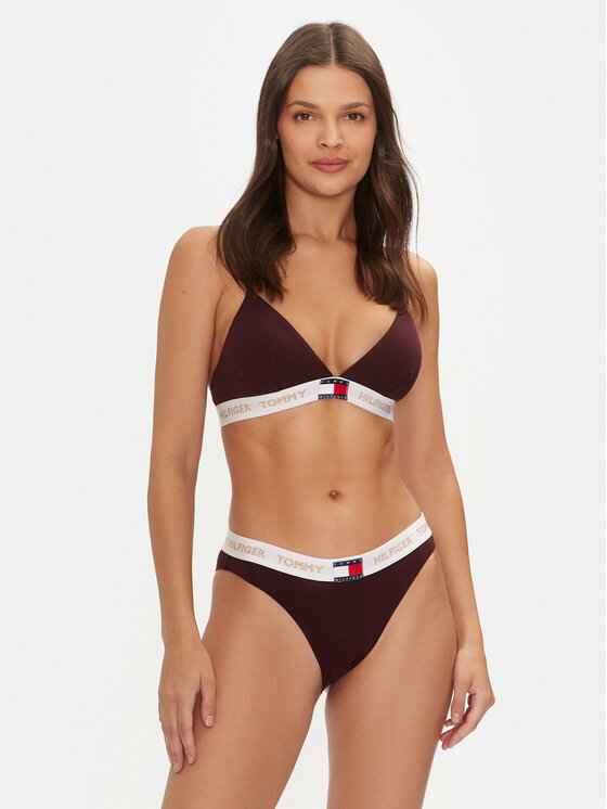 Tommy Hilfiger Tommy Hilfiger Chilot clasic UW0UW05653 Vișiniu