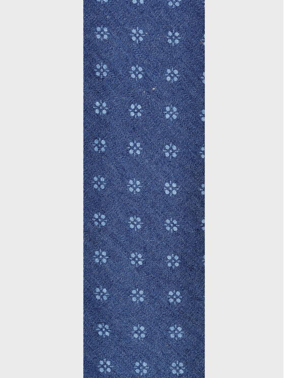 Evenemen Evenemen Krawat we wzór Granatowy