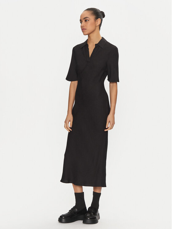 Calvin Klein Každodenné šaty K20K207867 Čierna Regular Fit
