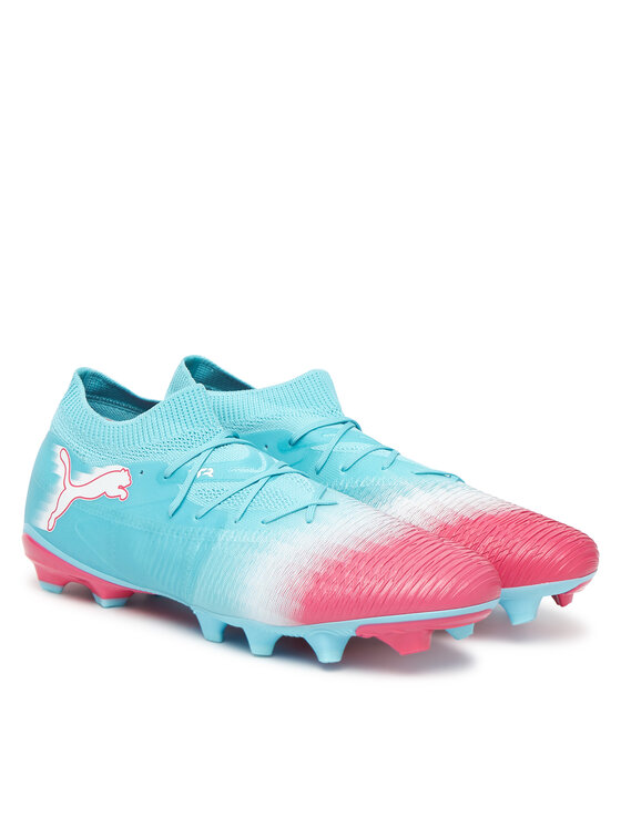 Puma Puma Buty do piłki nożnej Future 8 Match Re-Charge Fg/Ag 108759 01 Błękitny