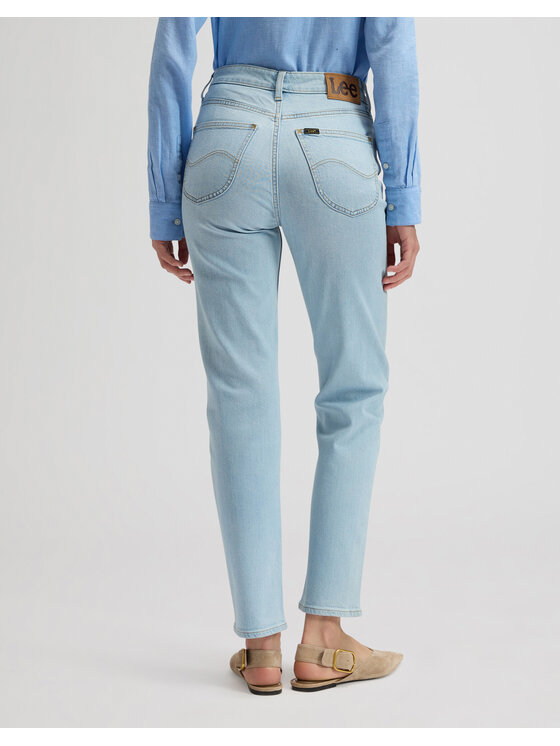 Lee Lee Jeansy 112376631 Niebieski Regular Fit