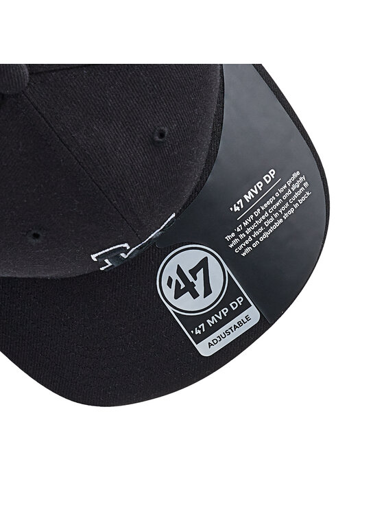 47 Brand 47 Brand Бейсболка Mlb Los Angeles Dodgers Cold Zone B-CLZOE12WBP-BKB Чорний