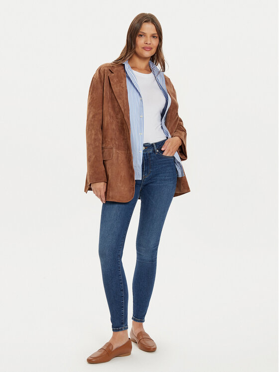 Tommy Hilfiger Tommy Hilfiger Дънки Harlem WW0WW44114 Син Skinny Fit
