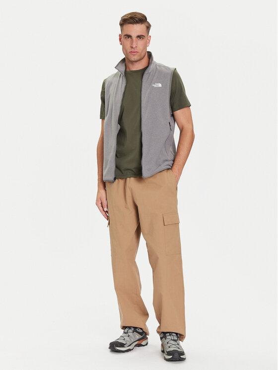 The North Face The North Face Vestă elegantă Glacier NF0A8DQN Gri Regular Fit
