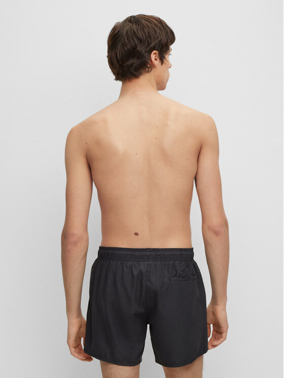 HUGO Hugo Plaukimo šortai Dodo 50483986 Juoda Regular Fit