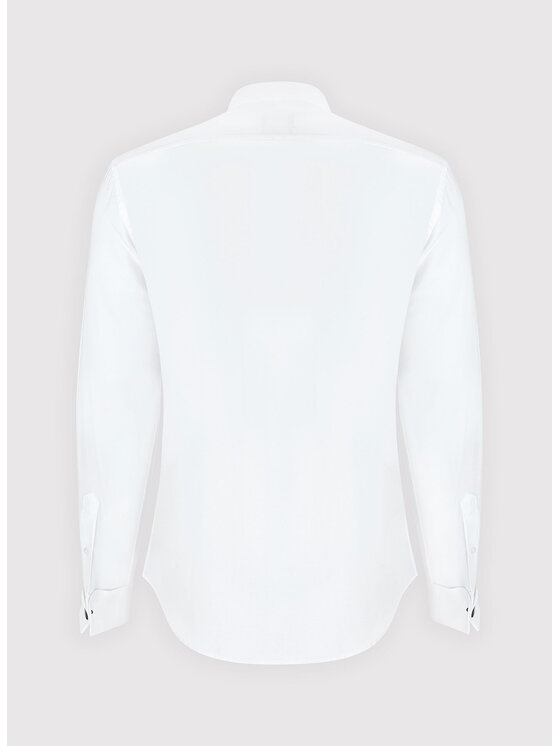 Pako Lorente Pako Lorente Koszula PLM-1X-576 Biały Slim Fit