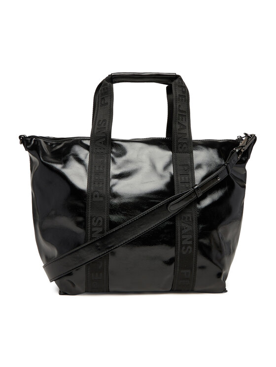 Pepe Jeans Pepe Jeans Handtasche Chelsea Glossy PL0300009 Schwarz