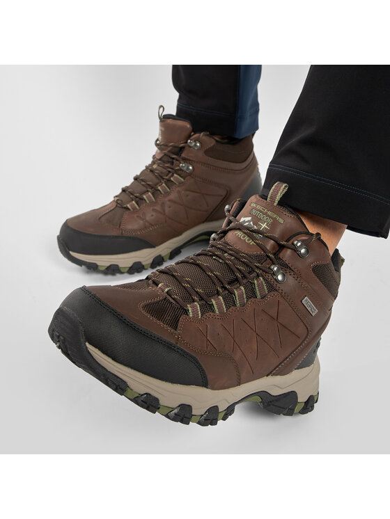 Skechers Skechers Trapery Telago 66283/LTBR Brązowy