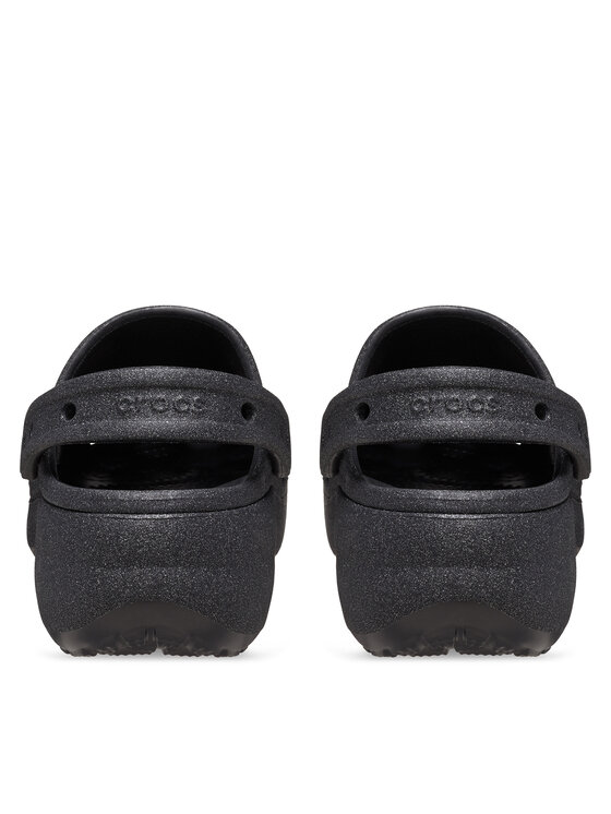 Crocs Crocs Чехли Classic Platform Glitter Clog W 207241 Черен