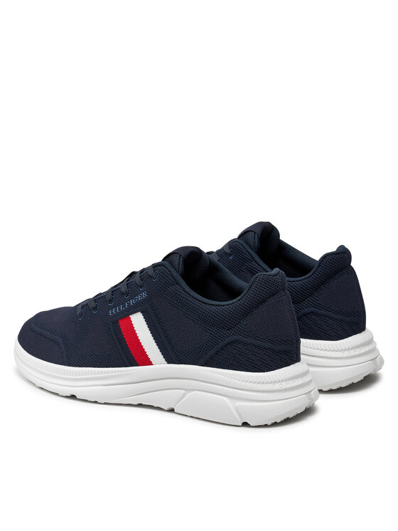 Tommy Hilfiger Tommy Hilfiger Tenisice Modern Runner Knit Evo Ess FM0FM05245 Tamnoplava
