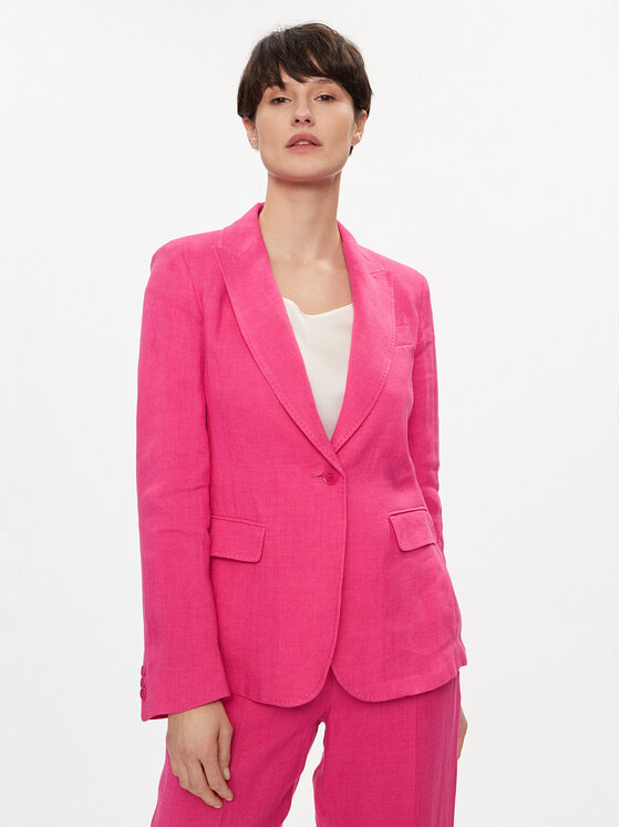 Weekend Max Mara Weekend Max Mara Giacca da abito Nalut 2415041032 Rosa Regular Fit