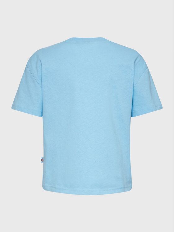 Dickies Dickies T-Shirt Oakport DK0A4Y8LE65 Modrá Regular Fit
