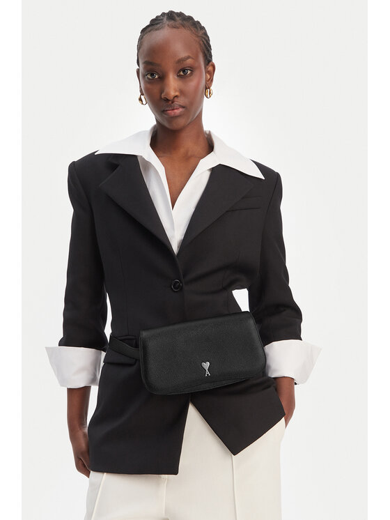 AMI Paris AMI Paris Torbica za okrog pasu﻿ ULL017.AL0036 Črna