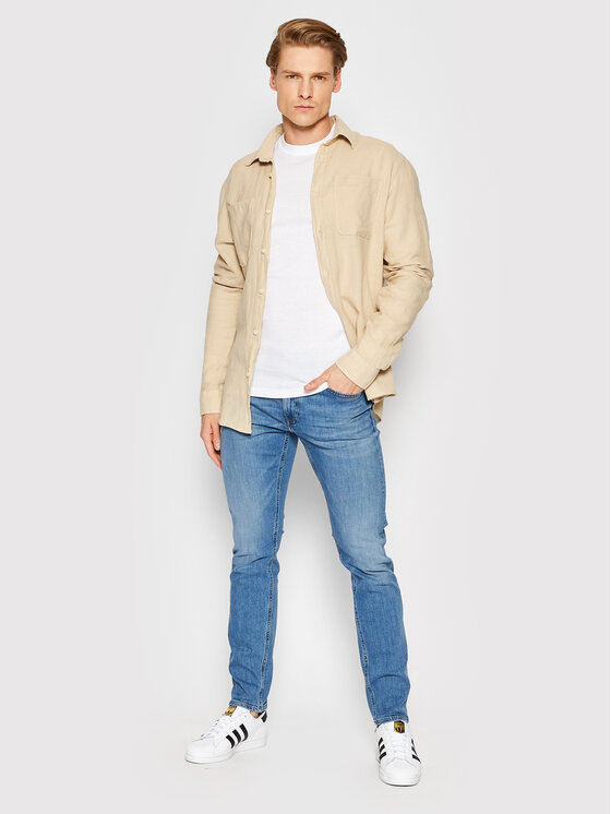 Lee Lee Jeansy Luke L719NLLT 112144464 Niebieski Slim Fit