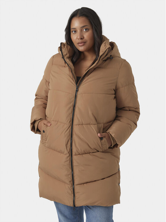 Vero Moda Curve Vero Moda Curve Zimska jakna 10297304 Rjava Regular Fit