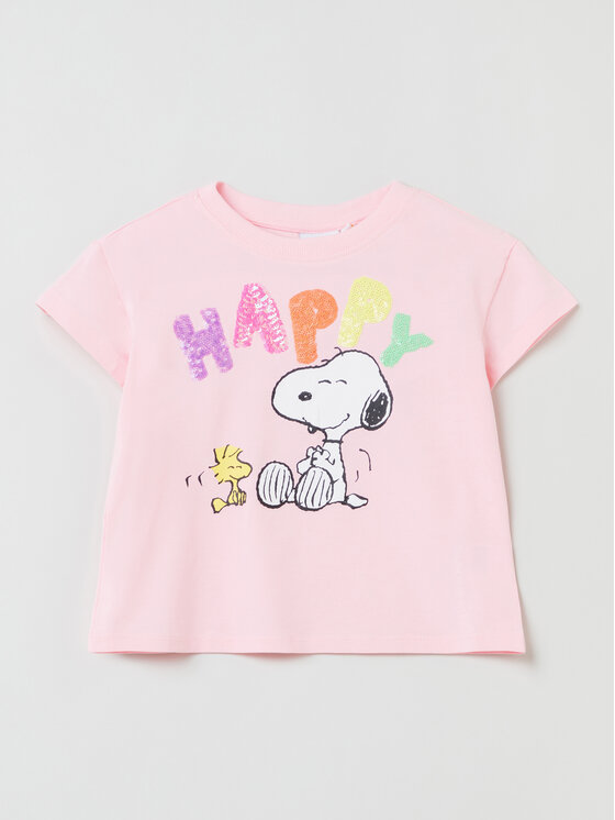 OVS OVS T-shirt 1759681 Rosa Regular Fit