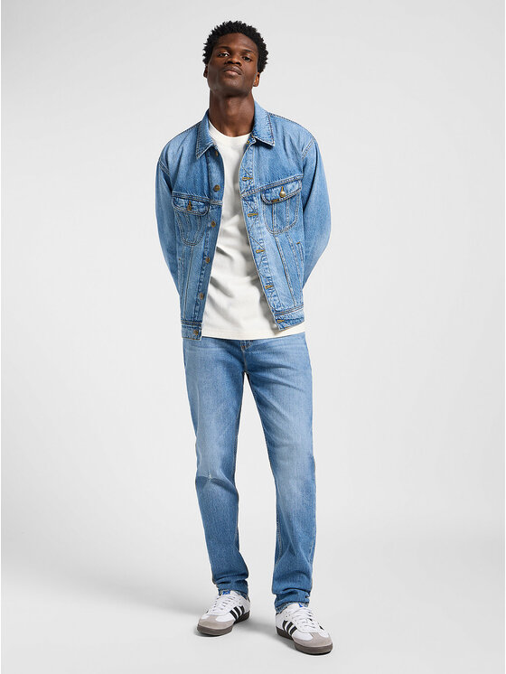 Lee Lee Jeansy AUSTIN Niebieski Slim Fit