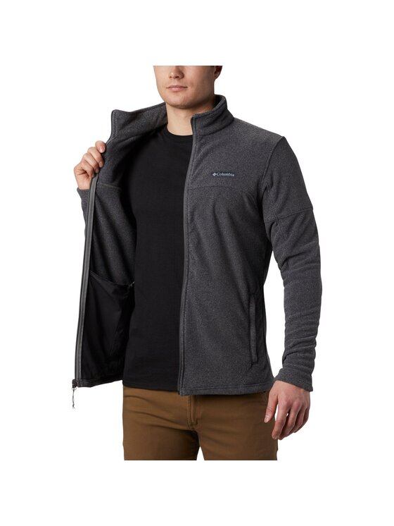 Columbia Columbia Polar Basin Trail III Full Zip Fleece Szary Regular Fit