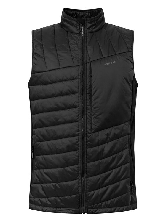 Viking Viking Kamizelka Blast Primaloft Man Czarny Regular Fit
