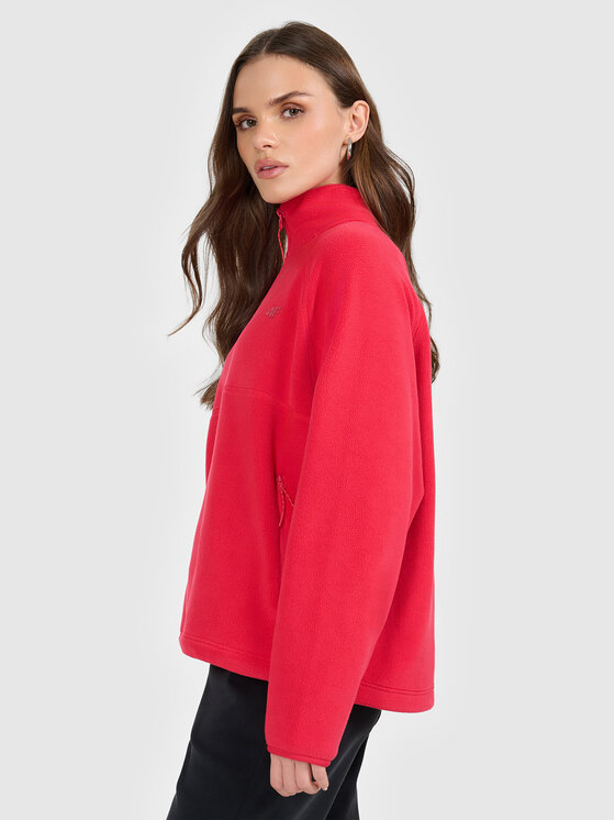4F 4F Polar SUMMIT BLISS Czerwony Regular Fit