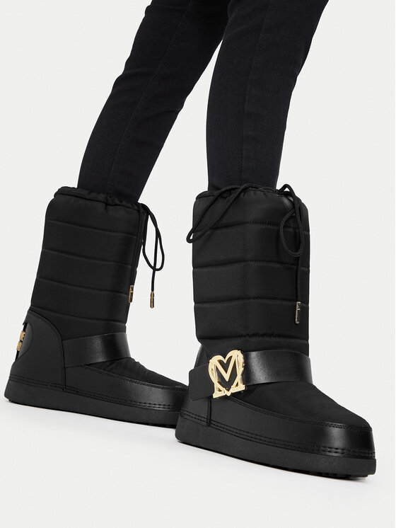 LOVE MOSCHINO LOVE MOSCHINO Śniegowce JA24052G1LISB00B Czarny