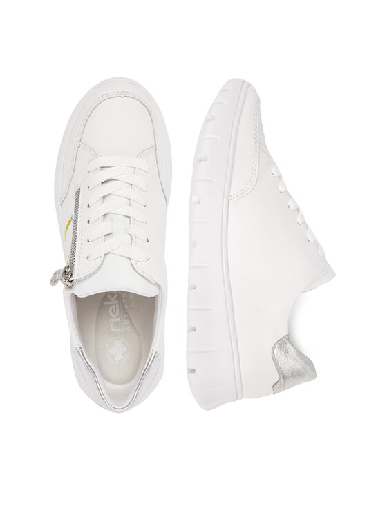 Rieker Rieker Sneakers N1313-80 Weiß