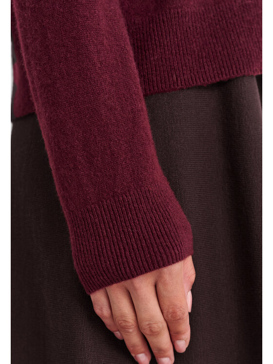 TATUUM TATUUM Sweter NORA Czerwony Classic Fit