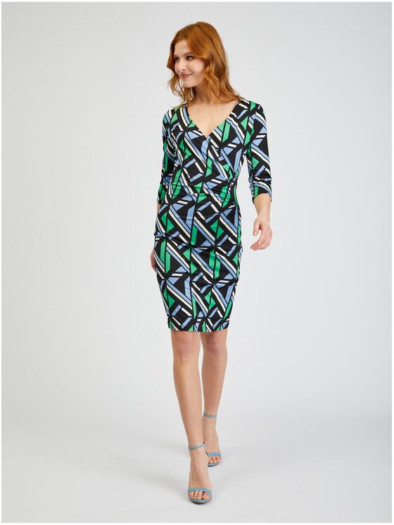 Orsay Orsay Sukienka 411195660000__M Czarny Regular Fit