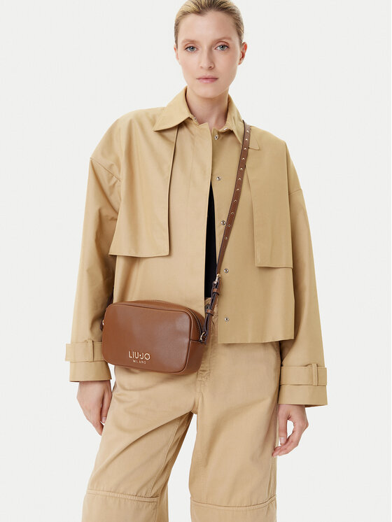 Liu Jo Liu Jo Torbica Ecs S Camera Case AF5137 E0058 Smeđa