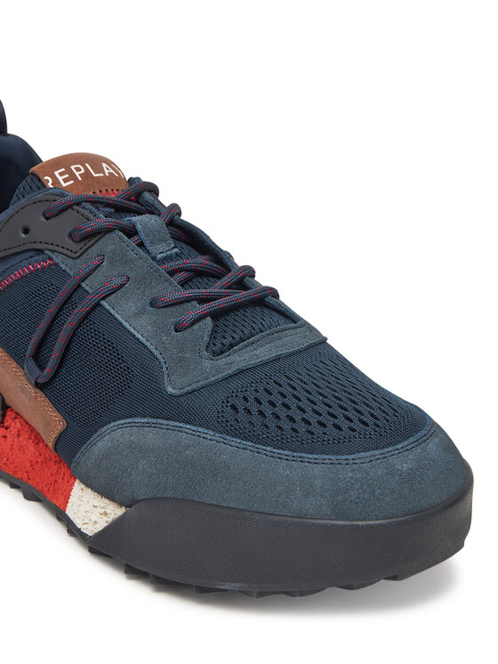 REPLAY REPLAY Sneakersy GMS1P .000.C0055L Granatowy