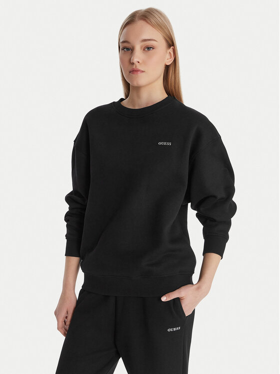 Guess Bluză V6RQ13 K9V31 Negru Regular Fit