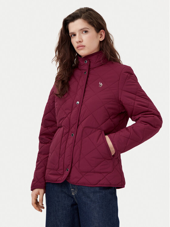 U.S. Polo Assn. U.S. Polo Assn. Kurtka przejściowa WUP1168 Czerwony Relaxed Fit
