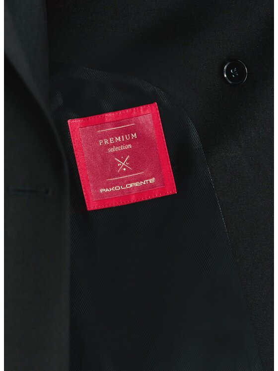 Pako Lorente Pako Lorente Marynarka P26SP-3S-001 Czarny Slim Fit
