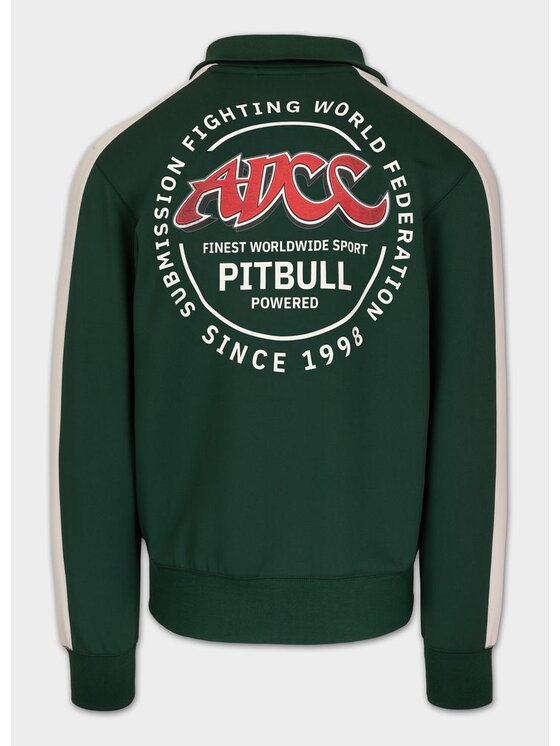 PITBULL PITBULL Bluza ADCC SAN DIEGO CA Zielony Regular Fit