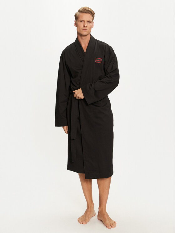 Bademantel HUGO, Größe L Schwarz 50525300