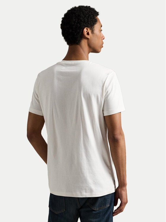 Polo Ralph Lauren Polo Ralph Lauren T-Shirt 710978032001 Λευκό Regular Fit