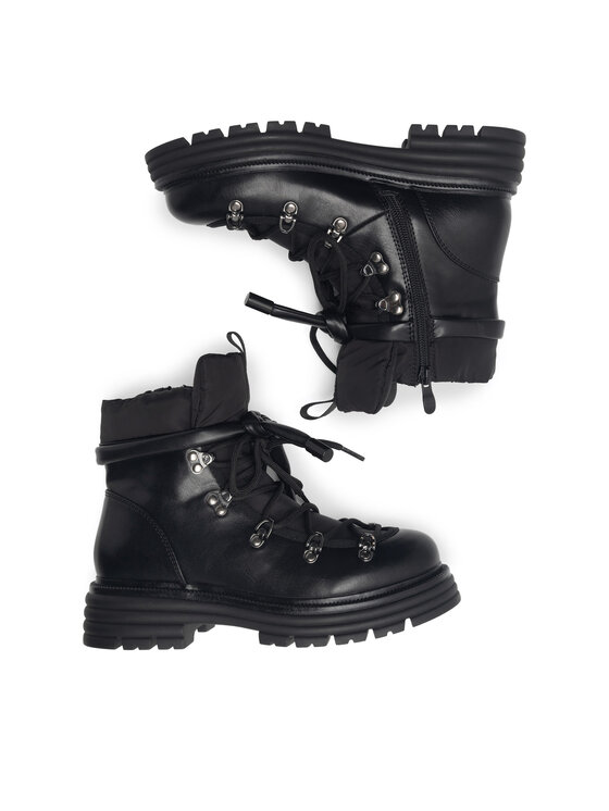 DeeZee DeeZee Schnürstiefeletten LEDA WS6126-09 Schwarz