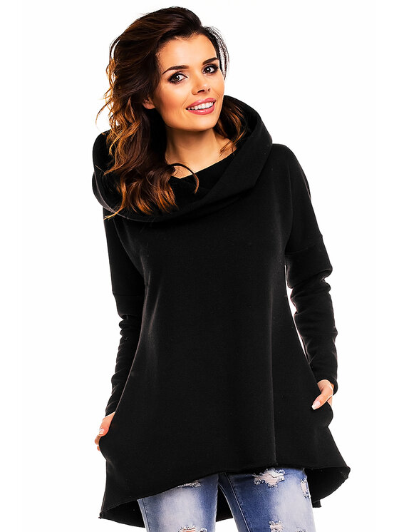 Awama Awama Mikina A129 Černá Basic Fit