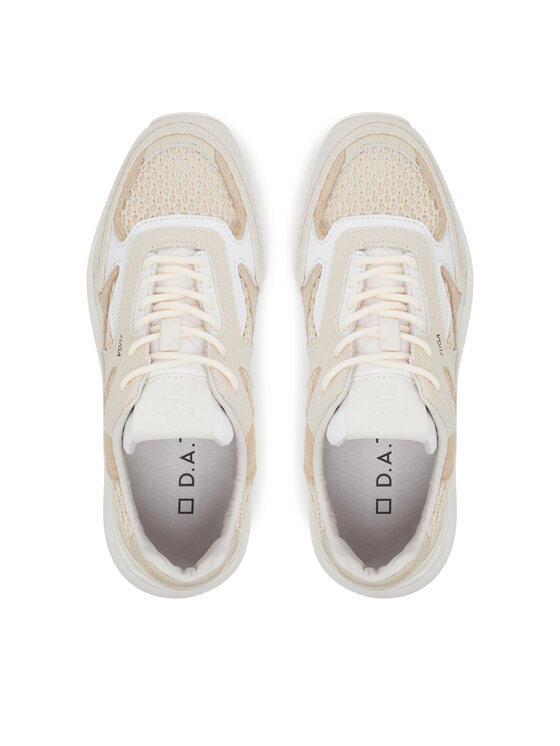 D.A.T.E. D.A.T.E. Sneakersy Fuga  W421-FG-ET Beżowy
