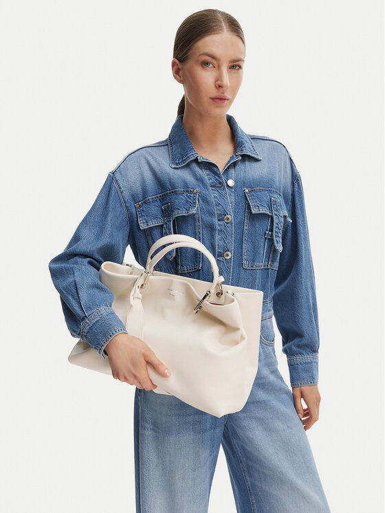 Emporio Armani Kabelka EW000360 AF18673 U1070 Écru