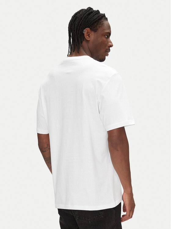 Just Cavalli Just Cavalli T-Shirt 78OAHT16 Bílá Regular Fit