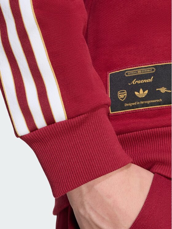 adidas adidas Bluza Arsenal Terrace Icons Czerwony Regular Fit